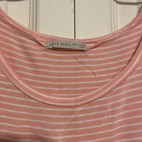 Pink Striped Top - Picture 3 of 4